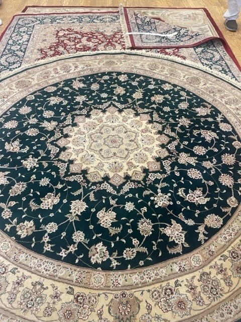 8' round rug